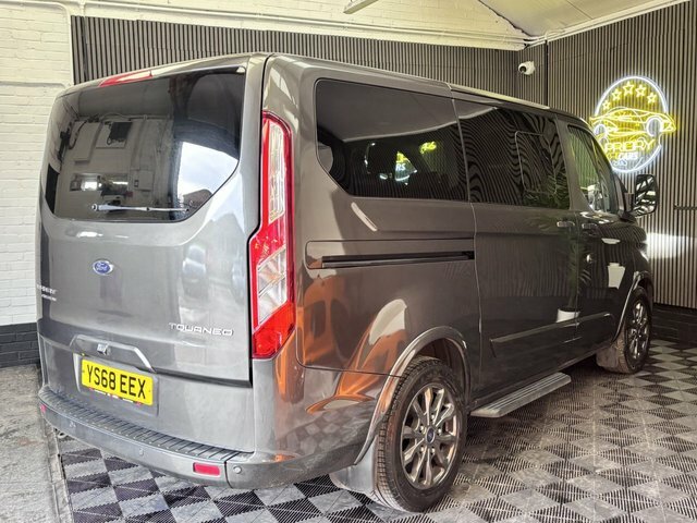 Ford Tourneo Custom 2.0 310 Ecoblue Titanium X Minibus Double Cab YS68EEX Grey #6