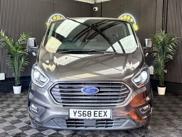 Ford Tourneo Custom 2.0 310 Ecoblue Titanium X Minibus Double Cab YS68EEX Grey #4