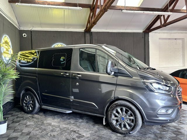 Ford Tourneo Custom 2.0 310 Ecoblue Titanium X Minibus Double Cab YS68EEX Grey #2