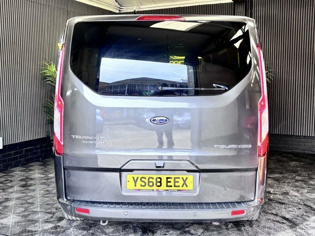 Ford Tourneo Custom 2.0 310 Ecoblue Titanium X Minibus Double Cab YS68EEX Grey #5