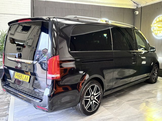 Mercedes-Benz V Class 2.0 V220d Amg Line Mpv G-tronic Euro 6 FH69LAA Black #6