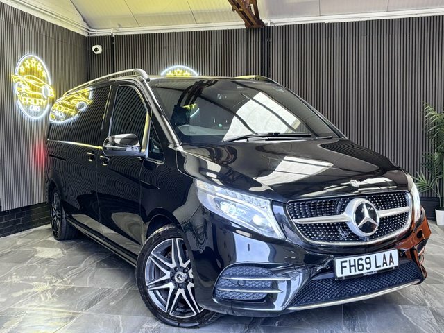 Mercedes-Benz V Class 2.0 V220d Amg Line Mpv G-tronic Euro 6 Black