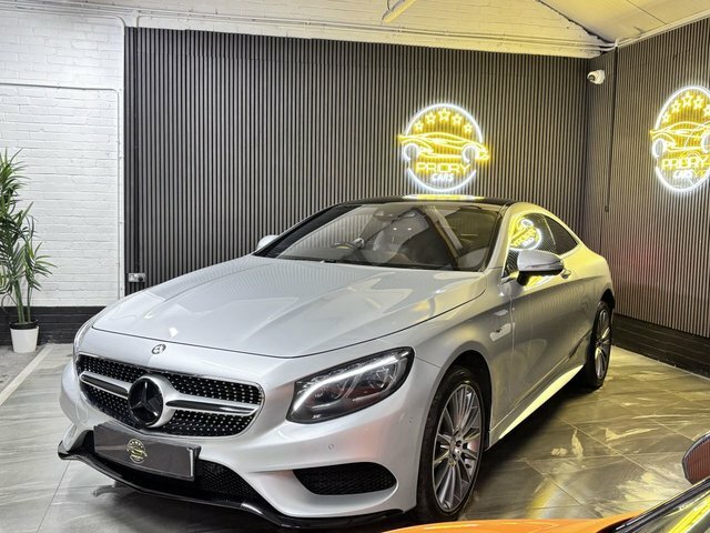Mercedes-Benz S Class 4.7 S500 V8 Amg Line Premium Coupe G- Silver #3