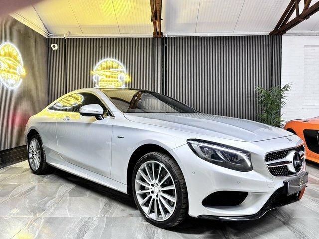 Mercedes-Benz S Class 4.7 S500 V8 Amg Line Premium Coupe G- Silver #2