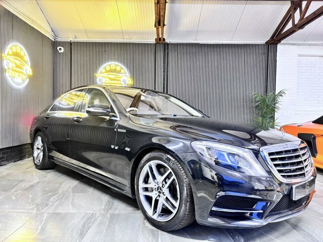 Mercedes-Benz S Class 4.7 S500l V8 Amg Line Saloon G-tronic Black #2