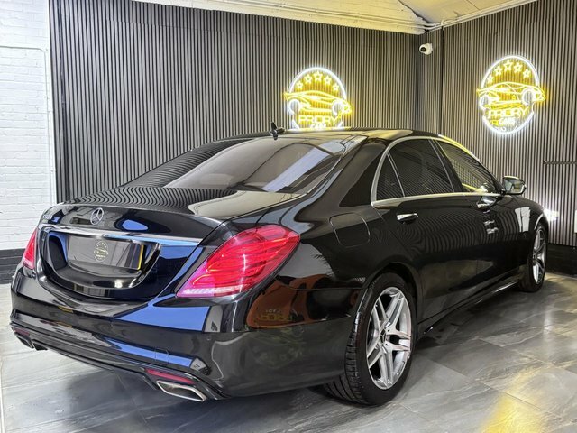 Mercedes-Benz S Class 4.7 S500l V8 Amg Line Saloon G-tronic Black #6