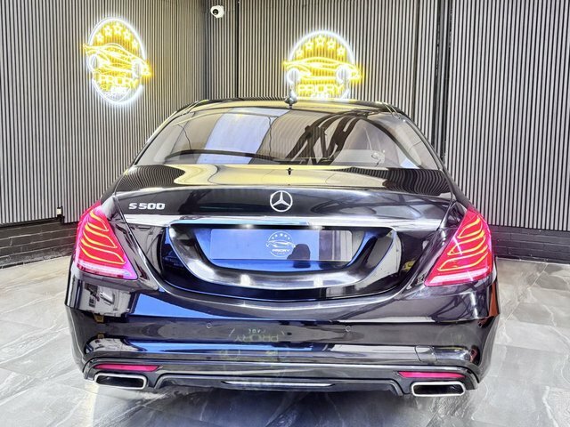 Mercedes-Benz S Class 4.7 S500l V8 Amg Line Saloon G-tronic Black #5