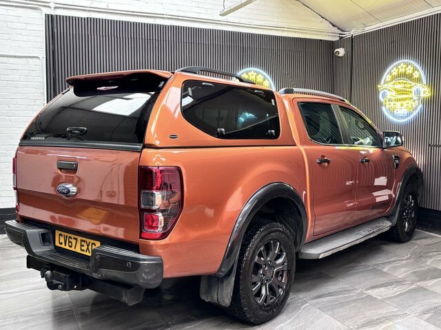 Ford Ranger 3.2 Tdci Wildtrak Pickup Double Cab Aut CV67EXG Orange #6