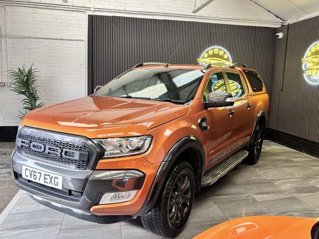 Ford Ranger 3.2 Tdci Wildtrak Pickup Double Cab Aut CV67EXG Orange #3