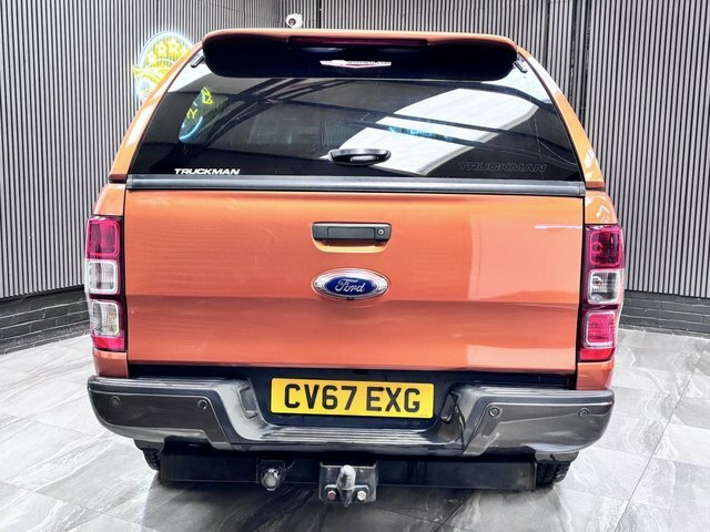 Ford Ranger 3.2 Tdci Wildtrak Pickup Double Cab Aut CV67EXG Orange #5