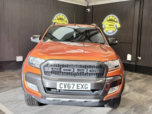 Ford Ranger 3.2 Tdci Wildtrak Pickup Double Cab Aut CV67EXG Orange #4