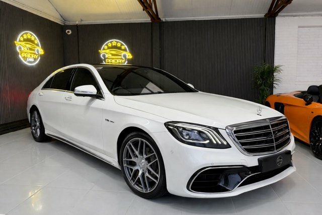 Mercedes-Benz S Class 4.0 S63l V8 Amg Executive Saloon Spds White #2