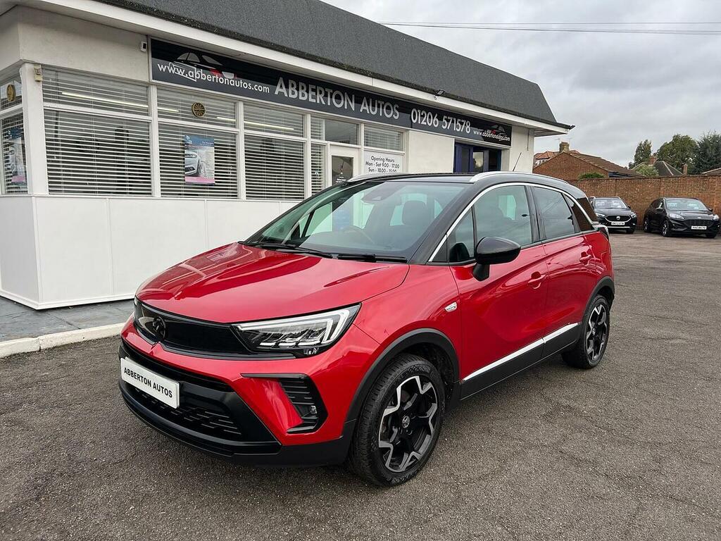 Vauxhall Crossland Crossland 1.2 Turbo Ultimate Euro 6 Ss Red