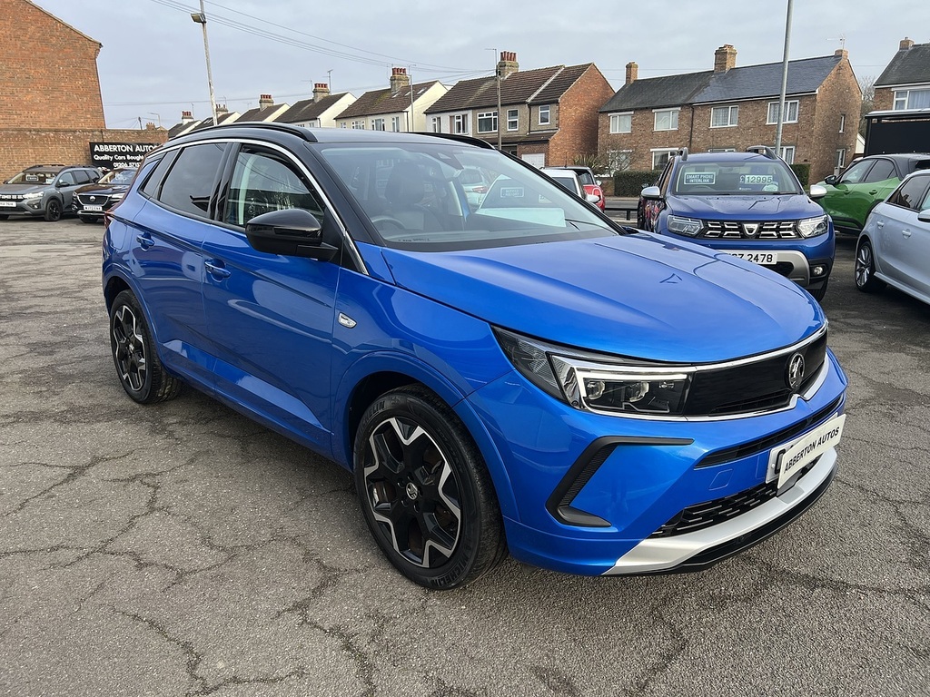 Vauxhall Grandland 1.2 Turbo Elite Euro 6 Ss CA72ZPX Blue #3