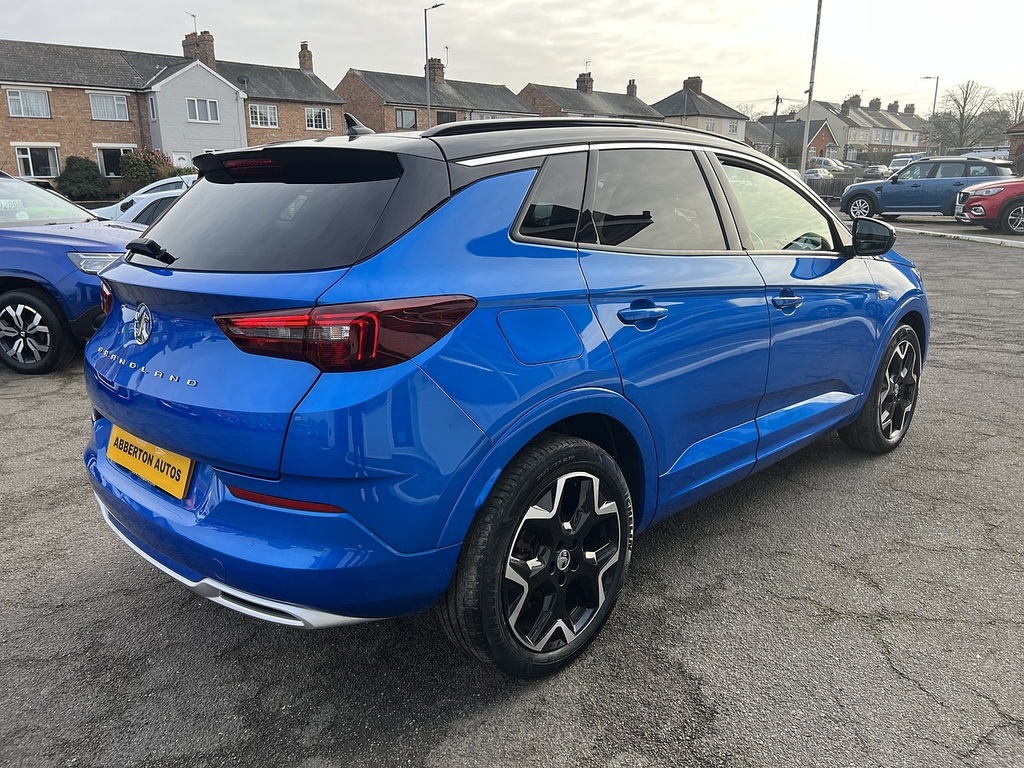 Vauxhall Grandland 1.2 Turbo Elite Euro 6 Ss CA72ZPX Blue #6