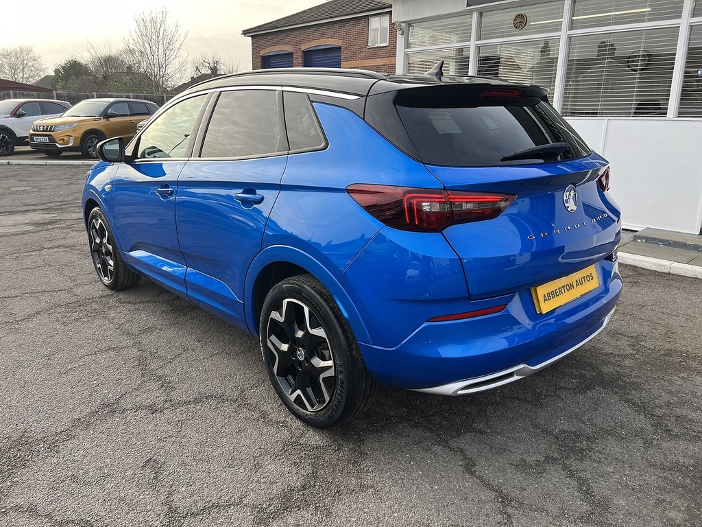 Vauxhall Grandland 1.2 Turbo Elite Euro 6 Ss CA72ZPX Blue #4