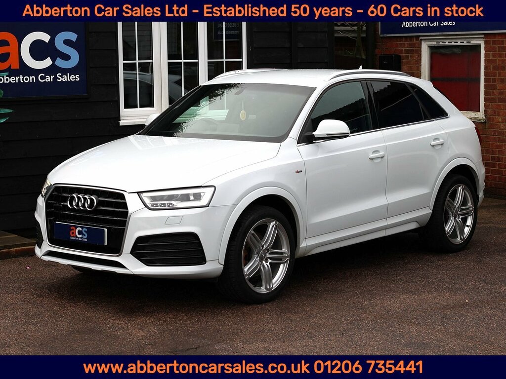 Audi Q3 Tdi S Line Plus White