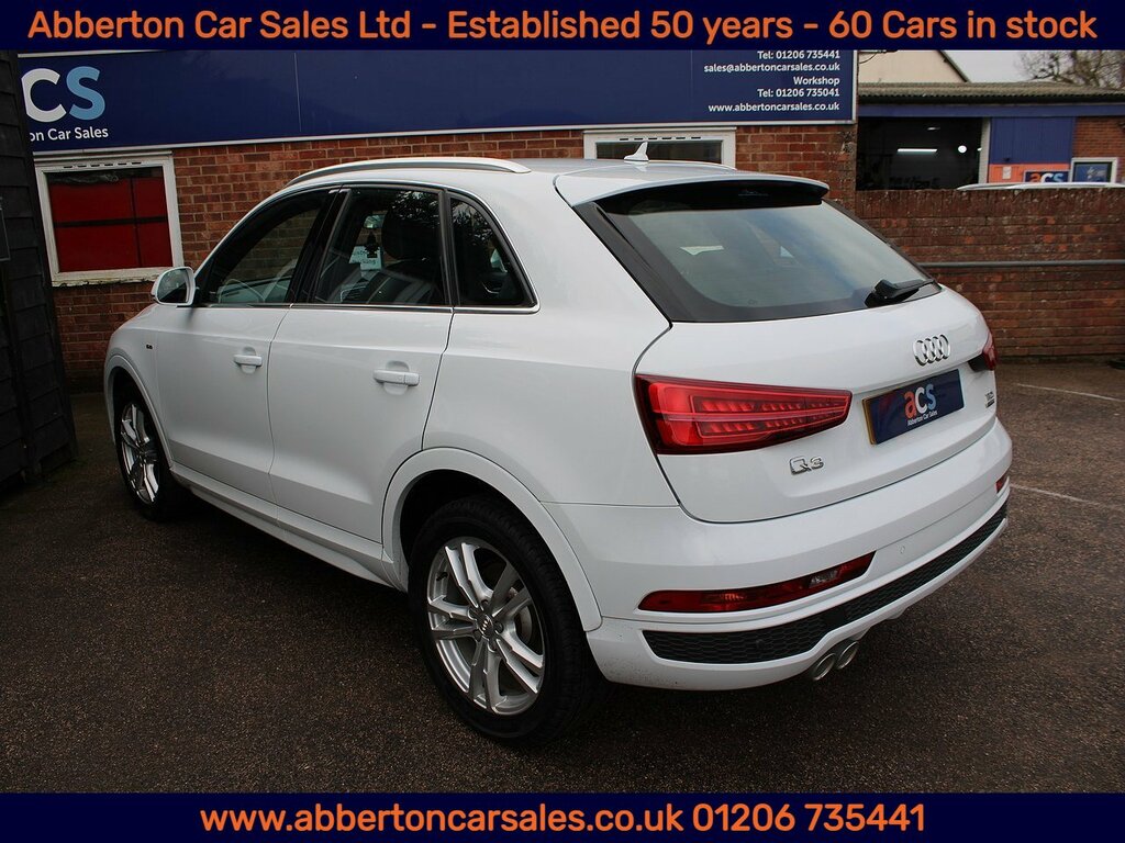 Audi Q3 Tdi S Line LM66VNP White #6