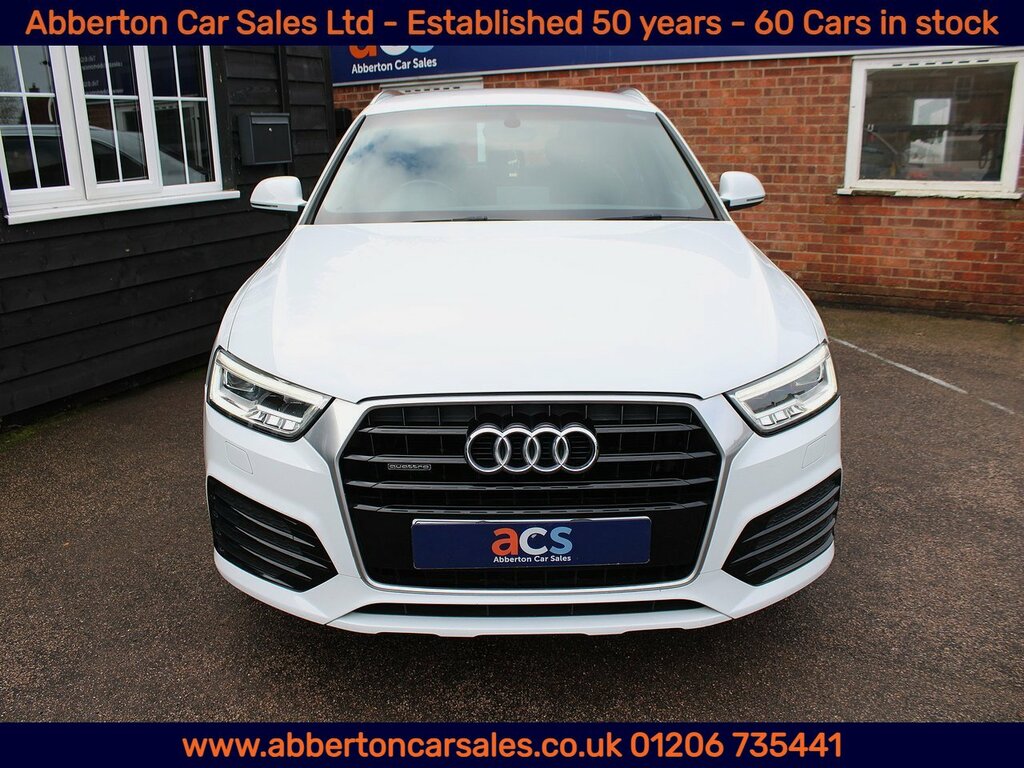 Audi Q3 Tdi S Line LM66VNP White #2