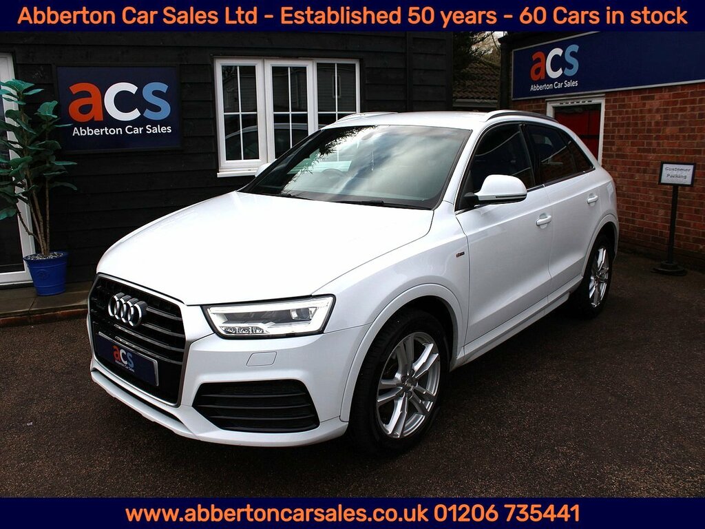 Audi Q3 Tdi S Line White