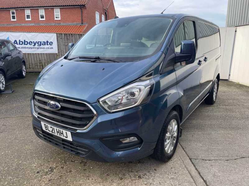 Ford Transit Custom Custom 300 L1h1 2.0 Ecoblue 130Ps Limited - 2 BL21HHJ Blue #2