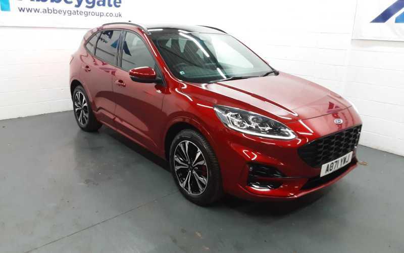Ford Kuga 2.5 225Ps Phev St-line X - 2021 71 AO71YWJ Red #6