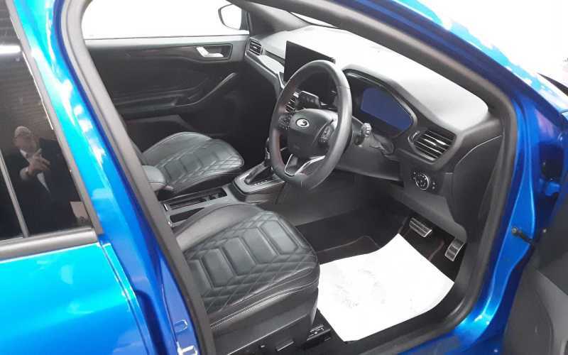 Ford Focus 1.0 125Ps St-line Vignale - 2022 Blue #6