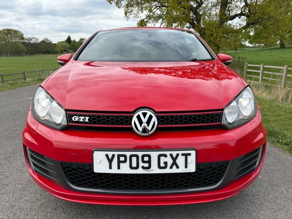 Volkswagen Golf 2L Gti YP09GXT Red #3