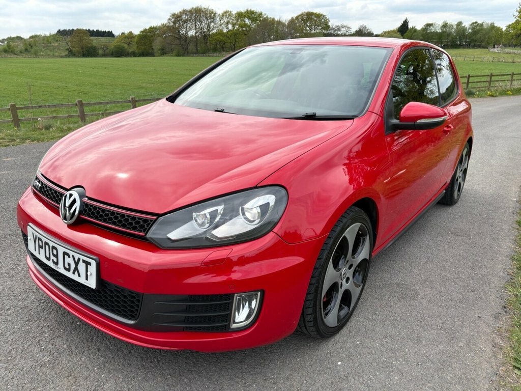 Volkswagen Golf 2L Gti YP09GXT Red #4