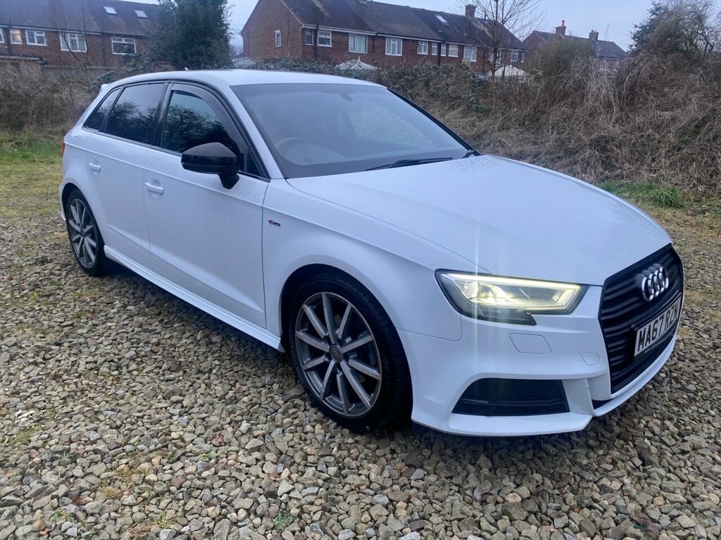 Audi A3 1.6L Black Edition MA67RZN White #2