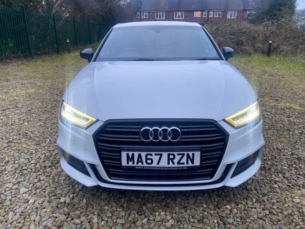 Audi A3 1.6L Black Edition MA67RZN White #3