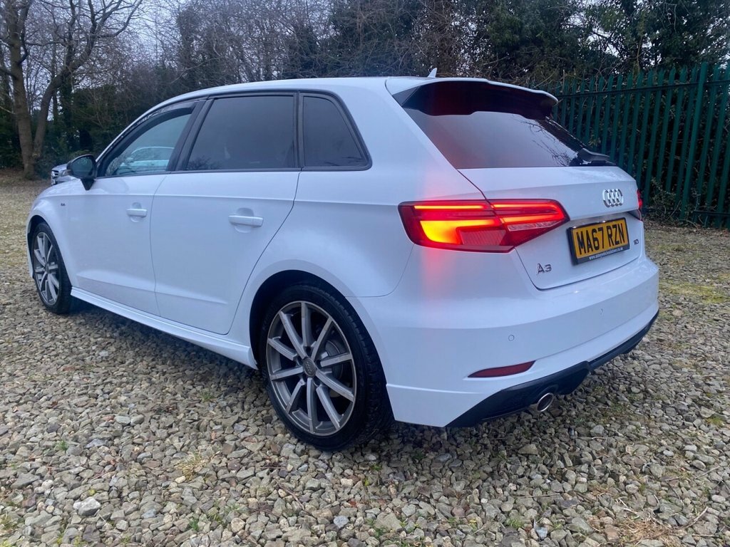 Audi A3 1.6L Black Edition MA67RZN White #6