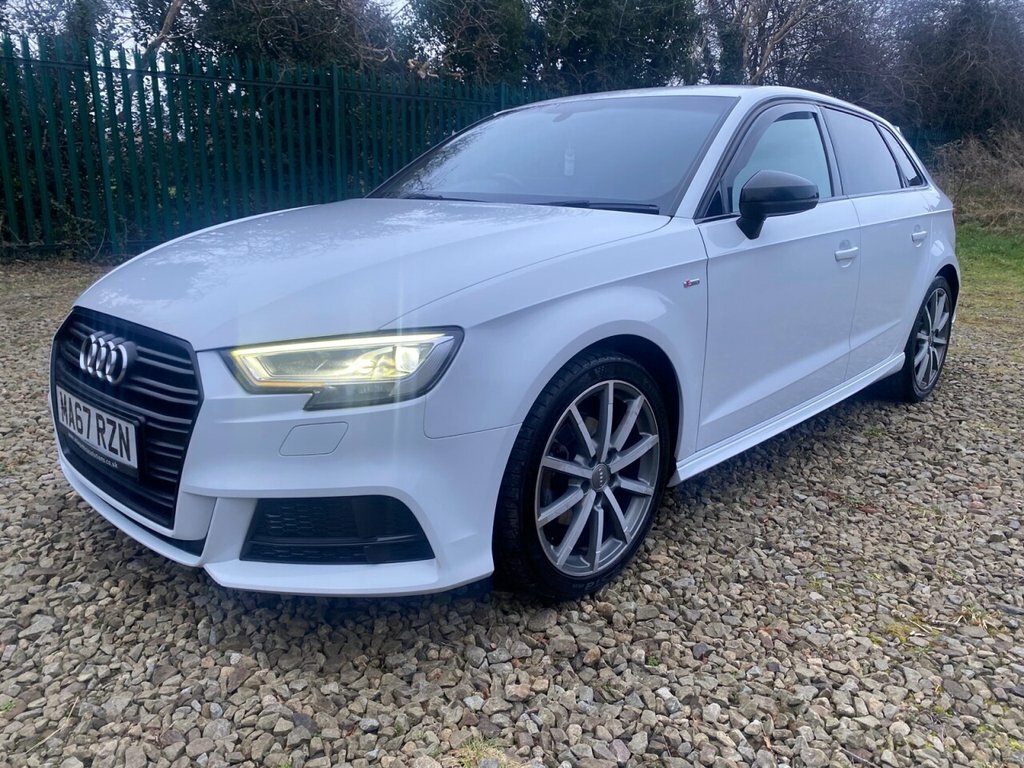 Audi A3 1.6L Black Edition MA67RZN White #4