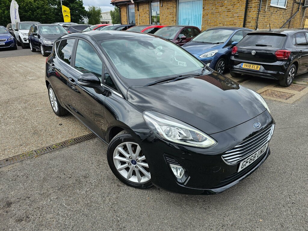 Ford Fiesta 1.5 Tdci Titanium Hatchback Euro Black #2