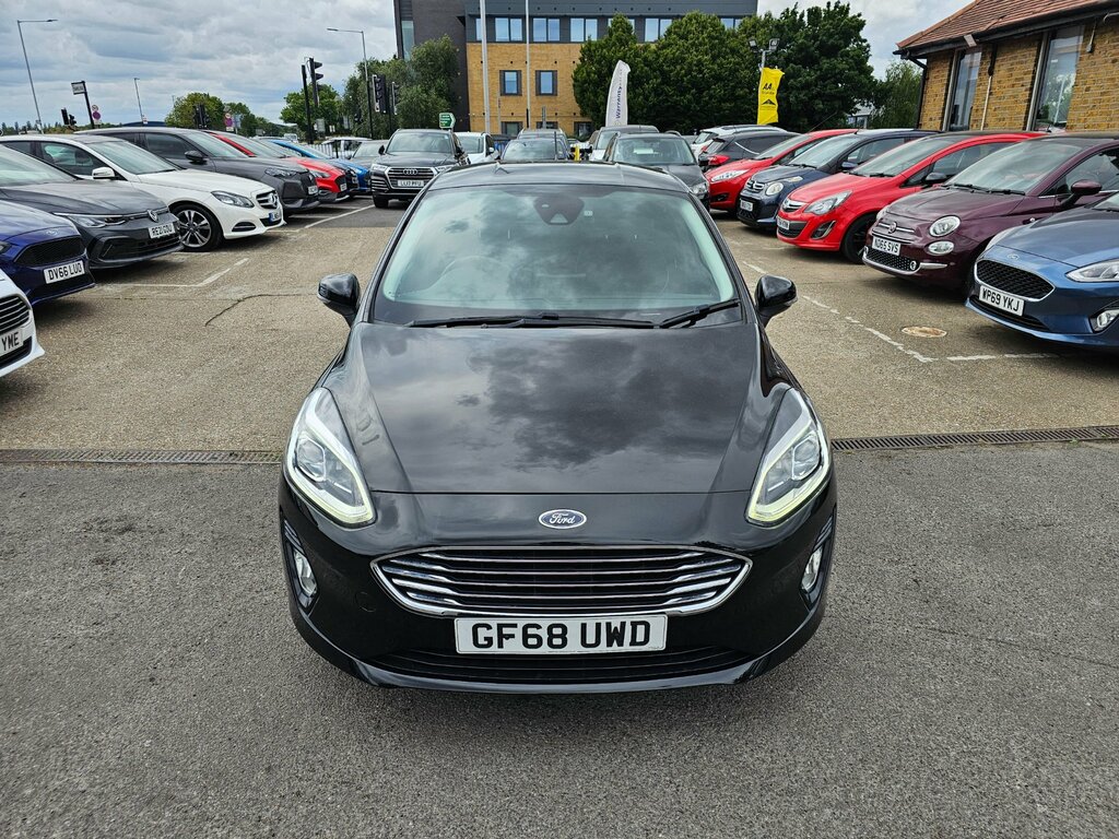 Ford Fiesta 1.5 Tdci Titanium Hatchback Euro Black #4