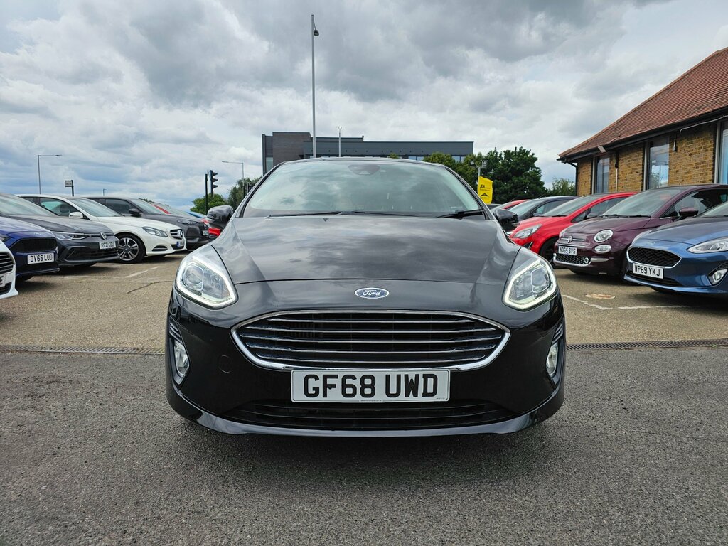 Ford Fiesta 1.5 Tdci Titanium Hatchback Euro Black #3