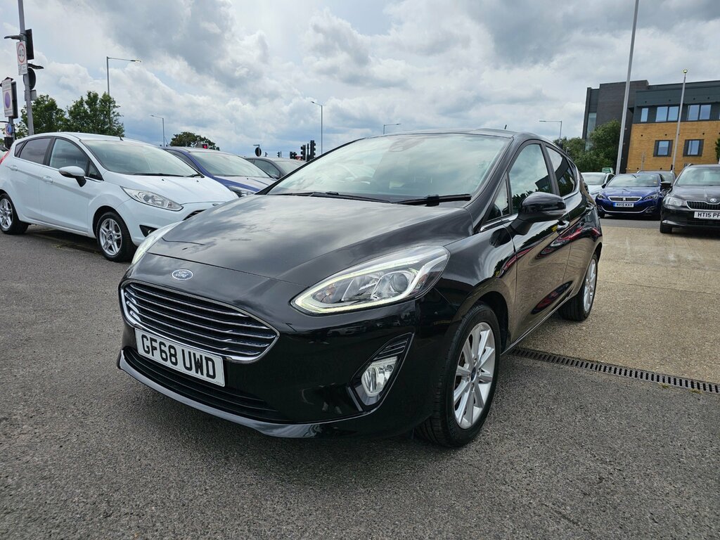 Ford Fiesta 1.5 Tdci Titanium Hatchback Euro Black #5