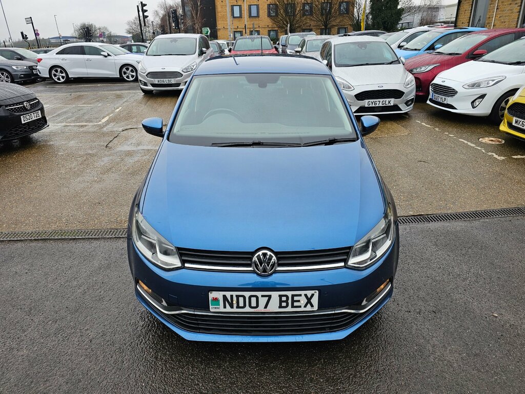 Volkswagen Polo 1.2 Tsi Match Edition Hatchback Euro 6 ND07BEX Blue #4