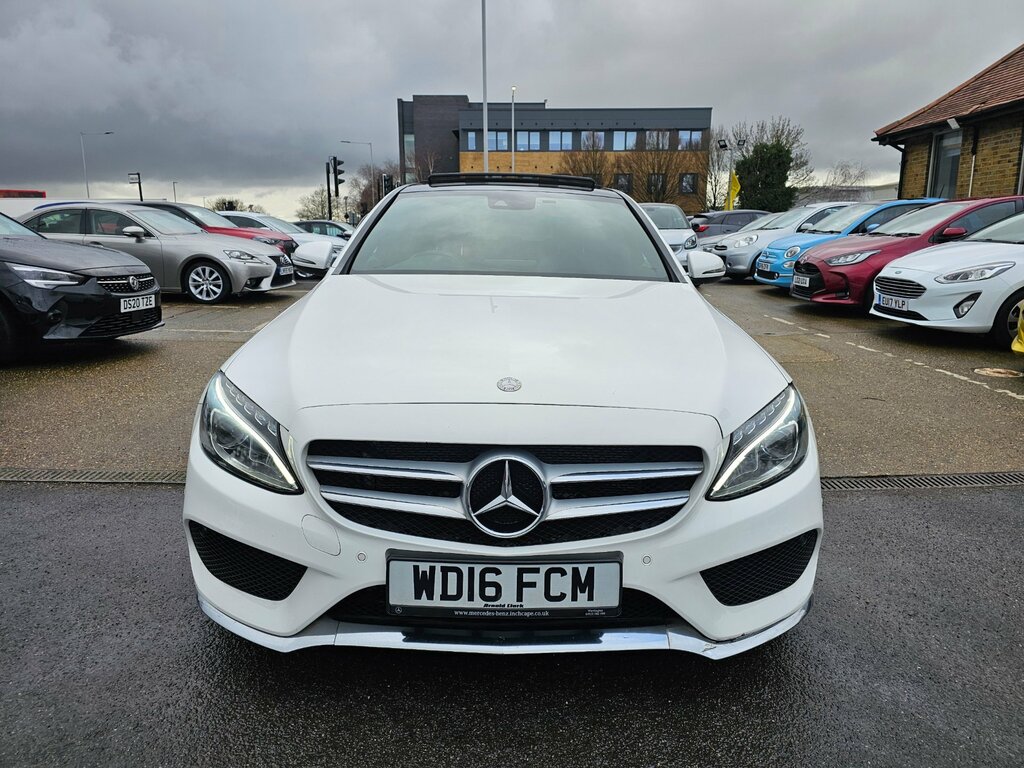 Mercedes-Benz C Class 2.1 C250d Amg Line Premium Plus Saloon Diese WD16FCM White #3