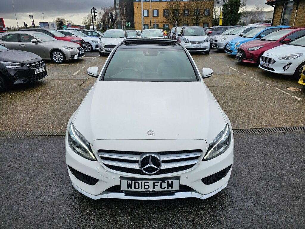 Mercedes-Benz C Class 2.1 C250d Amg Line Premium Plus Saloon Diese WD16FCM White #4
