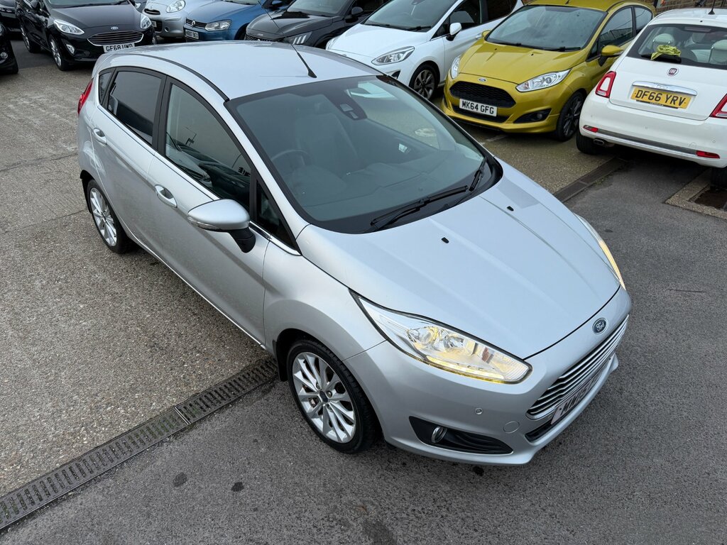 Ford Fiesta 1.0T Ecoboost Titanium X Hatchback Powe MW15FOV Silver #2