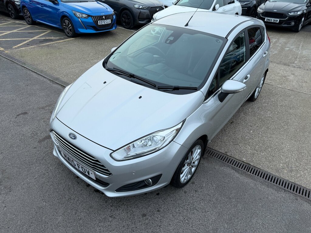 Ford Fiesta 1.0T Ecoboost Titanium X Hatchback Powe MW15FOV Silver #6