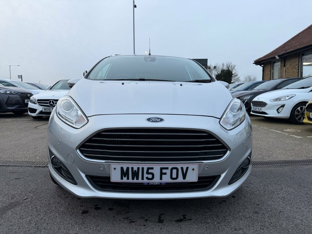 Ford Fiesta 1.0T Ecoboost Titanium X Hatchback Powe MW15FOV Silver #5