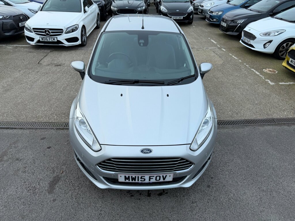 Ford Fiesta 1.0T Ecoboost Titanium X Hatchback Powe MW15FOV Silver #4