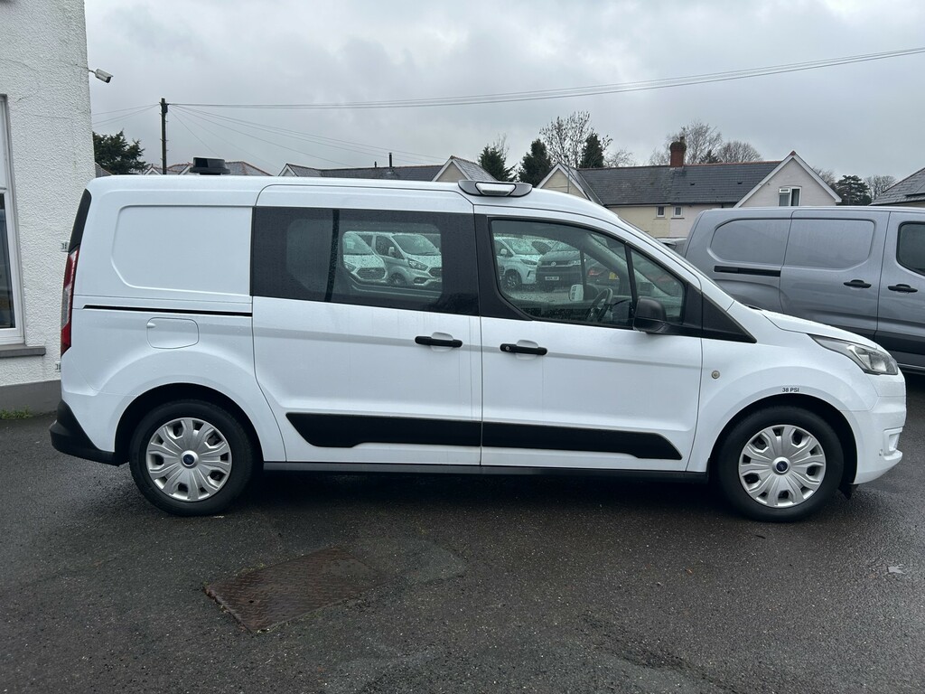 Ford Transit Connect Trend D Cab 5 Seater Factory Crew Van L2 H1 Air Co YO68EDJ  #5