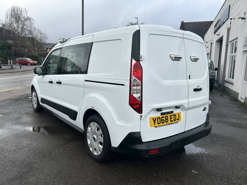 Ford Transit Connect Trend D Cab 5 Seater Factory Crew Van L2 H1 Air Co YO68EDJ  #6