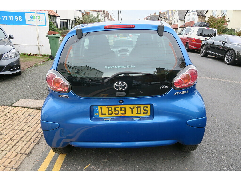 Toyota Aygo Vvt-i Blue Blue #4
