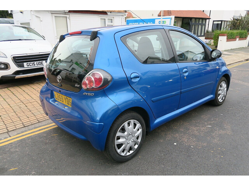 Toyota Aygo Vvt-i Blue Blue #3