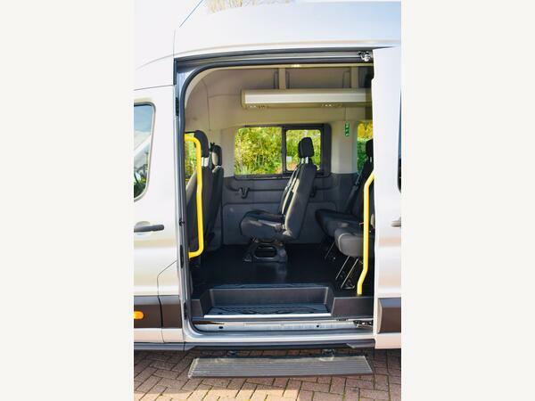 Ford Transit Custom Minibus 2.0 460 Ecoblue Leader Rwd L4 High Ro WM23YXZ Silver #4