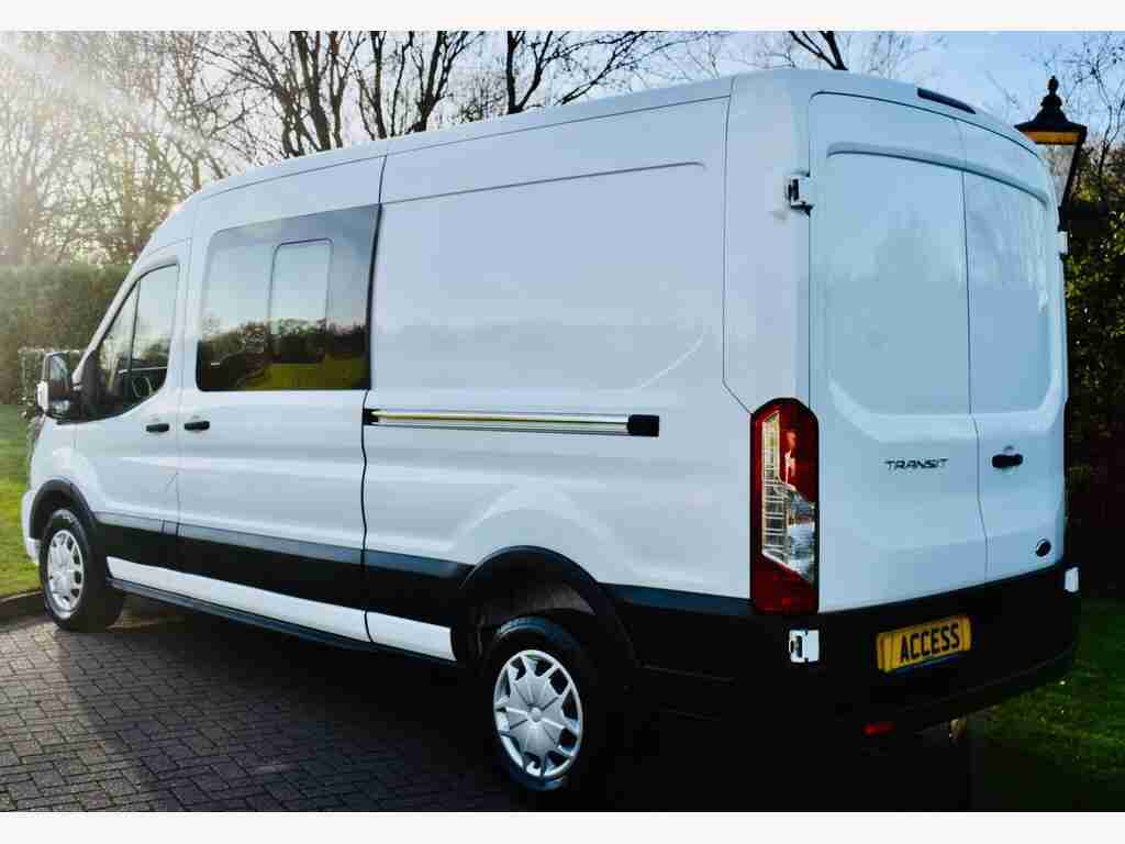 Ford Transit Custom Combi Van 2.0 350 Ecoblue Trend Crew Van L3 DV73ZTY White #3